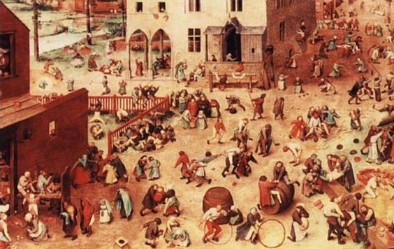 Peter Bruegel Il Vecchio - Giochi di fanciulli